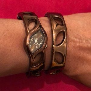 Watch and Bangle Set